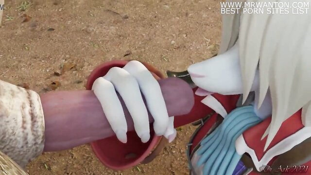 cartoon, sex, fantasy - new sexy hd video final fantasy adventure with lizards and freya