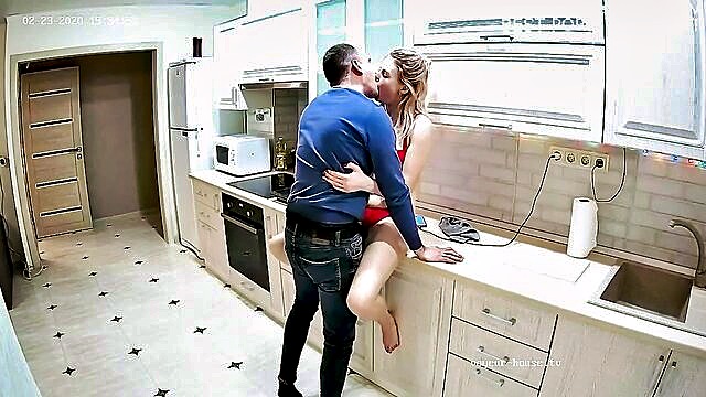 a european cook gets naughty with her assistant in the kitchen september 3rd 2021 : Voyeur House TV