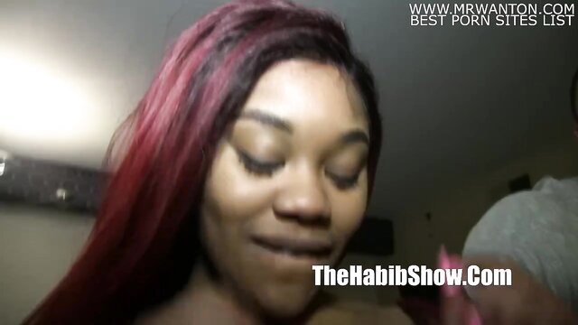 Nina Rotti - curvy ebony nina rotti in hardcore threesome action thehabibshow