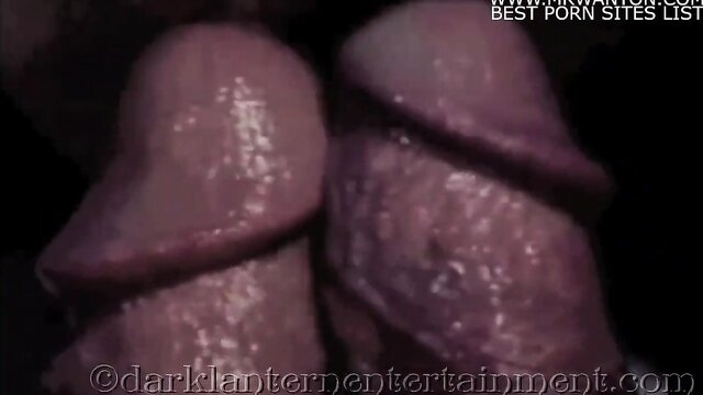 Dark - dark lantern entertainment presents a classic hairy cumshot video Dark Lantern Entertainment