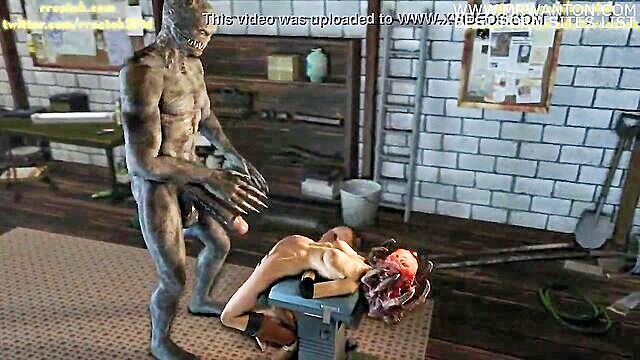 Jill Valentine, Mudmanboots - jill valentine overpowered and deeply penetrated in a three dimensional animated porn plot featuring extreme fist action with a monstrous antagonist and vivid character design inspired by the video game series resident evil and the hentai source material Mudmanboots