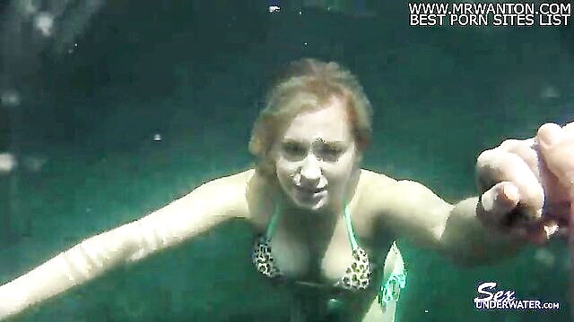 Topanga Fox - topanga fox indulges in sensual solo play amidst underwater setting