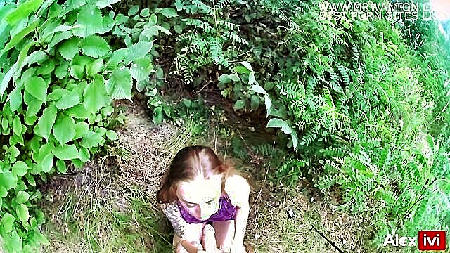Alex - public anal penetration with deep throat and facial for 18 year old