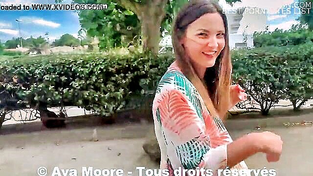 Ava - ava moore bukkake on the nudist beach of the bay of pigs in cap dagde reality porn cumshot french nudist bukkake beach reality hardcore outdoor blowjob brunette amateur pov public po