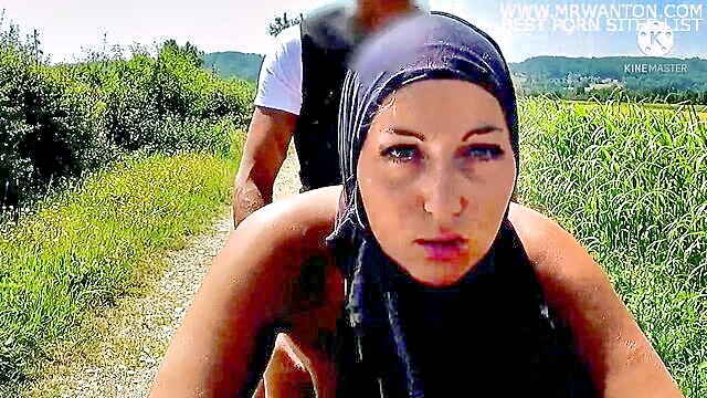 exhib, car, public-flashing - a cheating muslim woman seeks directions and receives them on the bare back of a car in a public place the video features exhibitionism public flashing amateur sex amateur voyeurism and a public handjob