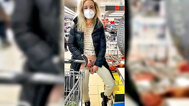 amateur, bisexual, german - hot public shopping i am a horny fuck slut and flashing in public and be horny and masturbate in public german amateur bisexual blonde flashing milf outdoor pantyhose public nudity 60 fps fu