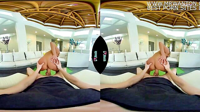 Alex D, Christiana Cinn - virtual reality experience with christiana cinn yoga instructor turned lover in pornographic video VRHush