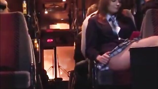 Alice Miller - lustful alice millers seductive bus encounter with horny man Doggy