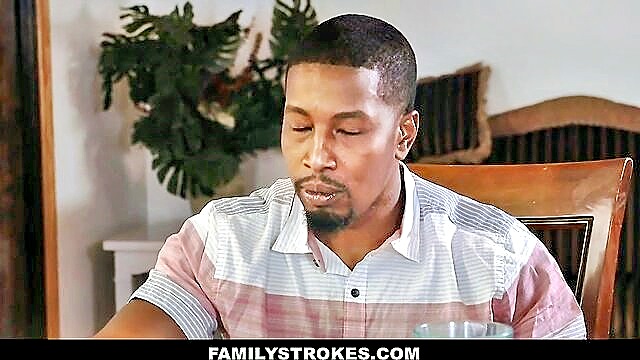 Misty Stone, Adriana Maya, Isiah Maxwell - family reunion turns into a taboo black and white group sex orgy Ts