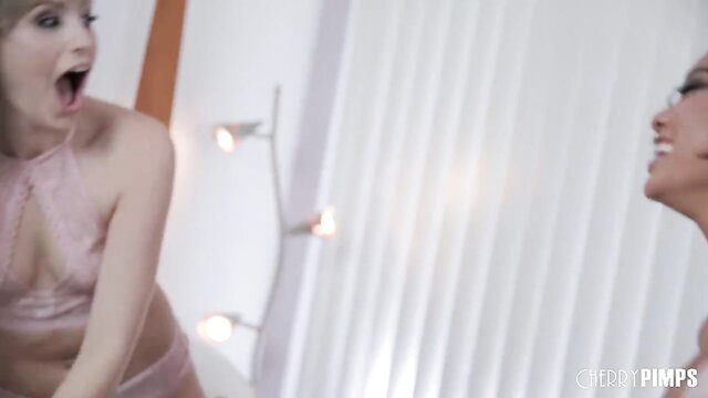 Honey Gold, Scarlett Sage - scarlet sage and honey lesbian Cherry Pimps