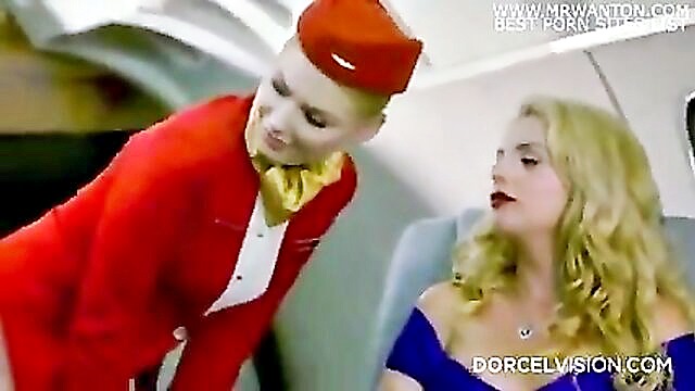 watch airline stewardess with nylon tights in hardcore action on xhammer : Ultima