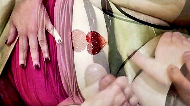 amateur, portuguese, big butt - xmas sex with my wife in nylon stockings and cumshot