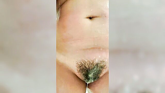 closeup, brunette, big natural tits - join me in the shower and help me clean up while enjoying my big natural breasts brunette closeup view milf shower bathroom cleaning cum and more