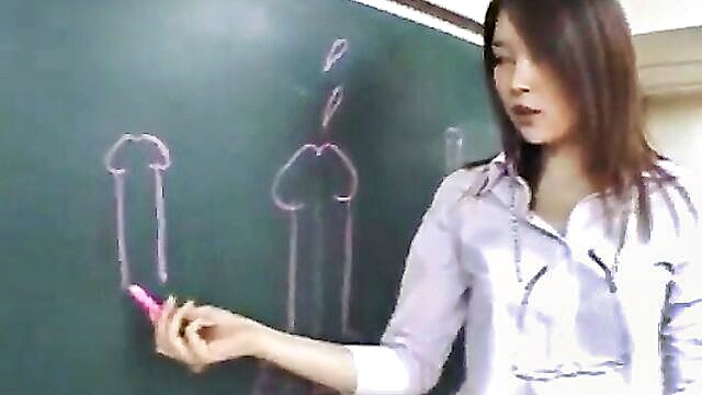 Akira Watase - pov blowjob from asian schoolgirl akira watase in classroom Zenra