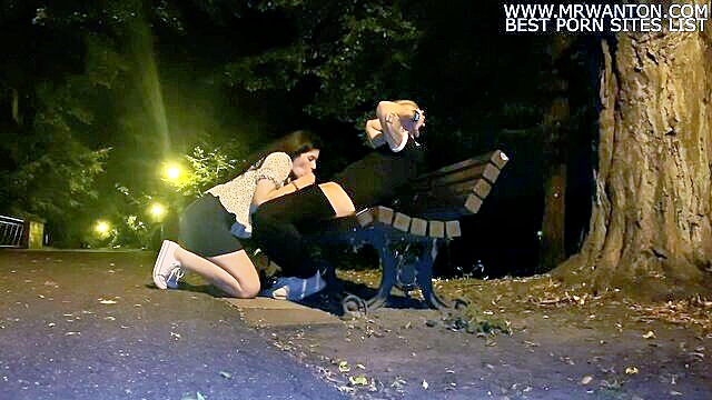 PubliciansRebel - wild public park encounter with big ass babe and blowjobs Public Slut