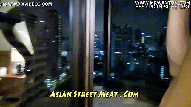 Fucker - big booty babe from bangkok enjoys hardcore sex in thailand Asian Street Meat