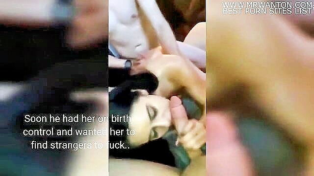 cuckold story when making her a whore goes wrong he made her a whore she made him suck cock he made her fuck strangers and take bbc she made him eat the cum and cleanup after her bulls gang fuck : Anup