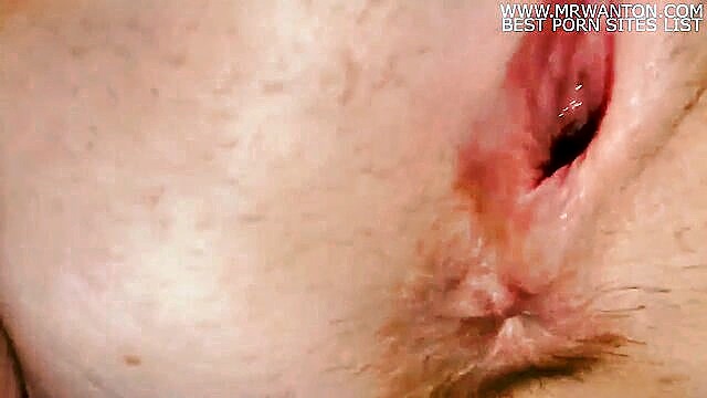 Amelia - xxx fuck cumshot in close up of gaping pussy