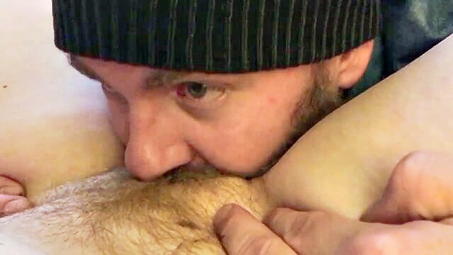 pussy, licking, babe - eating out hairy pussy girlfriend bunnieandthedude