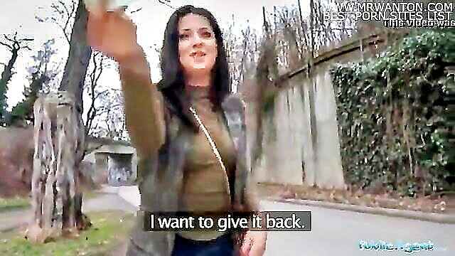 public agent enjoys wet and wild encounter with serbian beauty in hd : Public Agent