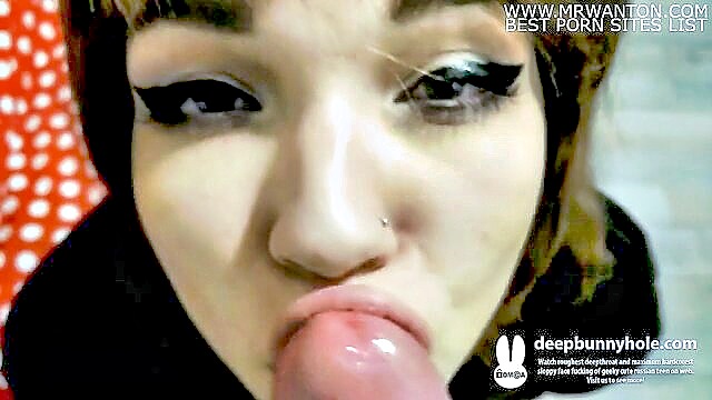 deepbunnyhole - russian teens upside down deepthroat and facial