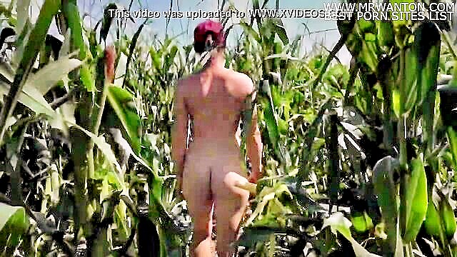 Riley Jacobs, Riley - riley jacobs playing in corn field pussy ass milf boots masturbation booty farm corn
