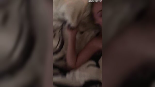Marina - horny blonde slut swallows cum in hd point of view video