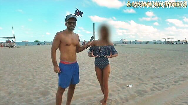 Antonio Mallorca, CatchingGoldDigger - brazilian teen gives a blowjob after beach encounter Antonio Mallorca