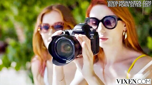Alberto Blanco, Jia Lissa, Lacy Lennon - redhead seduction threesome with big cock bartender in hd Vixen