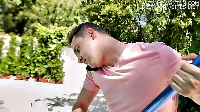 trickery pool boy tricks busty milf into fucking him hardcore hd babe big boobs big tits british brunette cowgirl doggystyle estate agent fake tits full figure heels mom mother pool b : Trickery