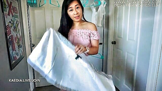 Kaedia Lang - hd pov asian solo female kaedia lang in 60fps clothing haul