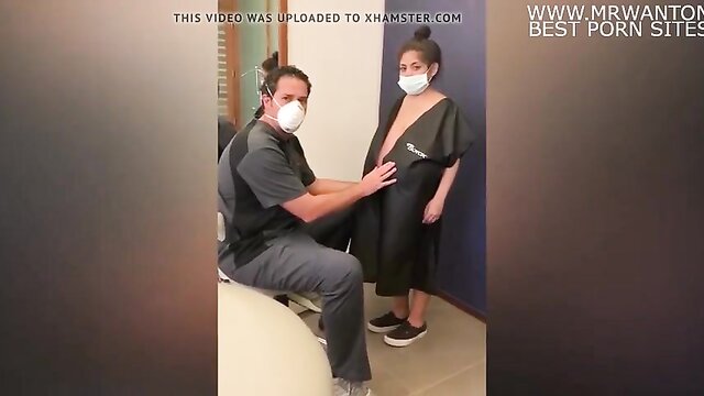 mexican, amateur, big natural tits - amateur latina with gigantic boobs visits doctor for breast reduction xxx video
