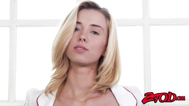 Haley Reed - handsome doctor enjoys reverse cowgirl with beautiful blonde nurse ZTOD