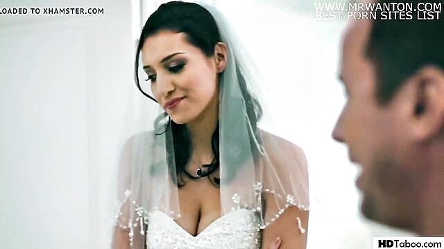 Bella Rolland, Jessy Jones - bride meets grooms brother for revenge sex after wedding HD Taboo