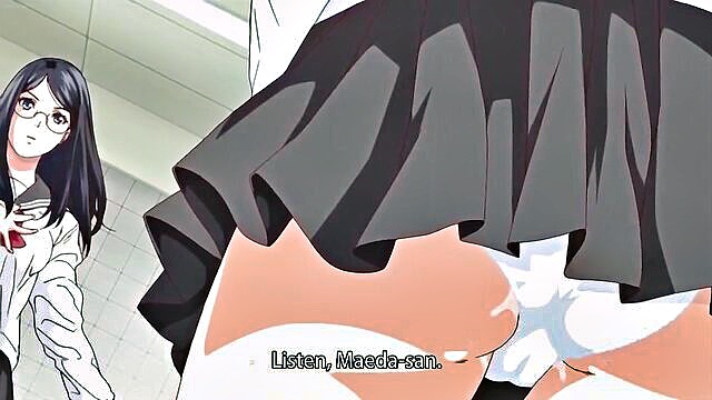 cartoon, anime, big tits - indecisive guy cant stop masturbating to tooi kimi ni boku wa todokanai   2 uncensored hentai with big boobs