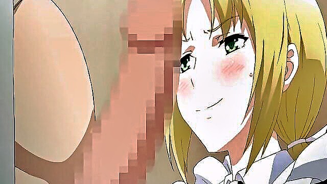 big tits, anime, cartoon - jitaku keibiin 2 haibara ke no ketsuzoku episode 5   animated porn for download or streaming