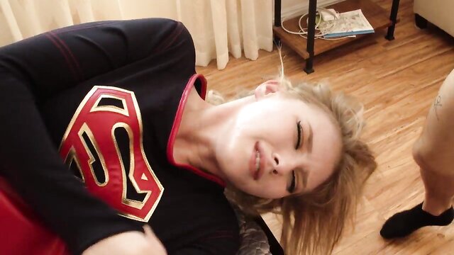 porn video, teen, hd porn - melody marks gets superhero themed therapy in hd porn video