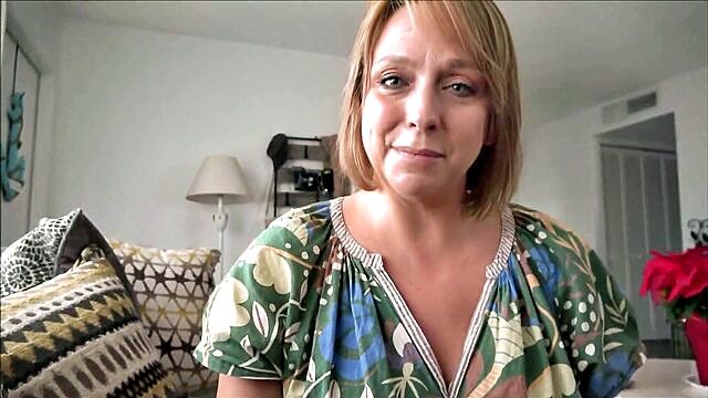 creampie, big boobs, big tits - a busty stepmothers secret affair with her stepson