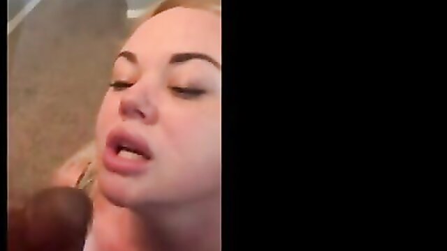 blonde, blowjob, amateur - amateur bbc slut gets titfucked and blowjob   sexvideoscom