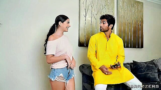 Chris Diamond, Angel Gostosa, Jasmine Sherni - memorable porn video with indian beauty BRAZZERS NETWORK