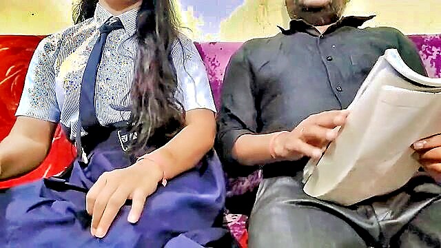 dark, indian, inexperienced - inexperienced indian dark haired nahi kiya is about to get humped on the sofa until she blows a load