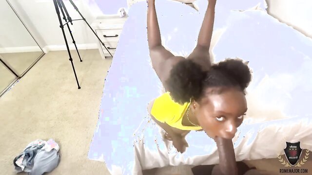 big-dick, big ass, amateur - busty ebony mom enjoys rough sex with big black cock