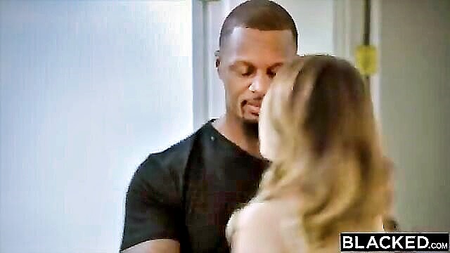 sucking, interracial, blonde - blacked girlfriend cheats with bbc crush and gets dominated