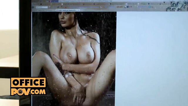 Aletta Ocean - anal sex with a busty boss who loves to take it in her ass It'sPOV