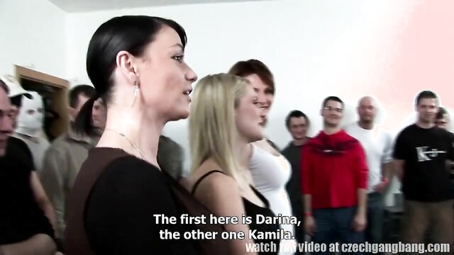 czech whores gangbang 120 guys : Czech Gangbang