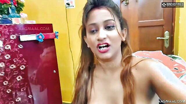 hindi, hot, film - uncut indian threesome action in hindi hot short film   sudipas sex vlog