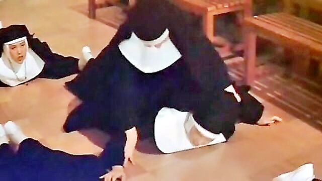 vintage video with lot of nuns and their useless conversations : The Classic Porn