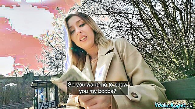 Martin Gun - publicagent blowjob Fakehub, PublicAgent
