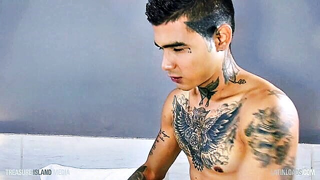 atin loads, colombian, gay latinloads - gay oral on big cock