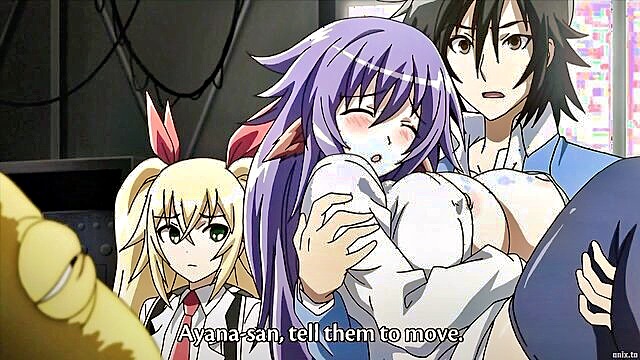 animated, orgasm, tentacle - watch kagaku na yatsuras big tits and wet pussy get groped creampied in this kinky hentai